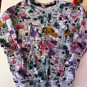 Colorful Graphic Sweatshirt